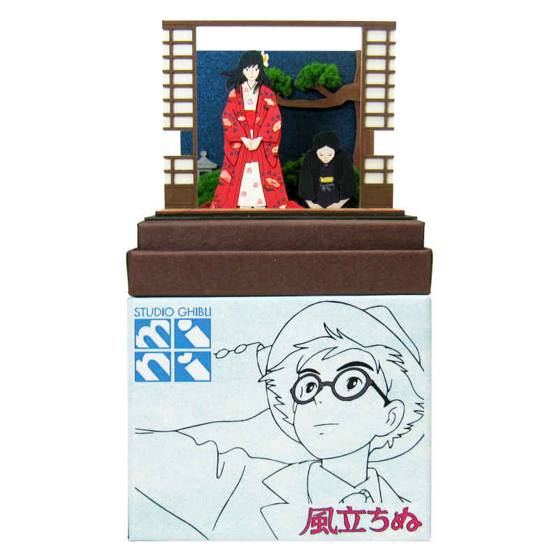 みにちゅあーとキット スタジオジブリmini 『風立ちぬ』 【ふたりの結婚式】 ノンスケール 【MP07-69】 (ペーパークラフト)画像