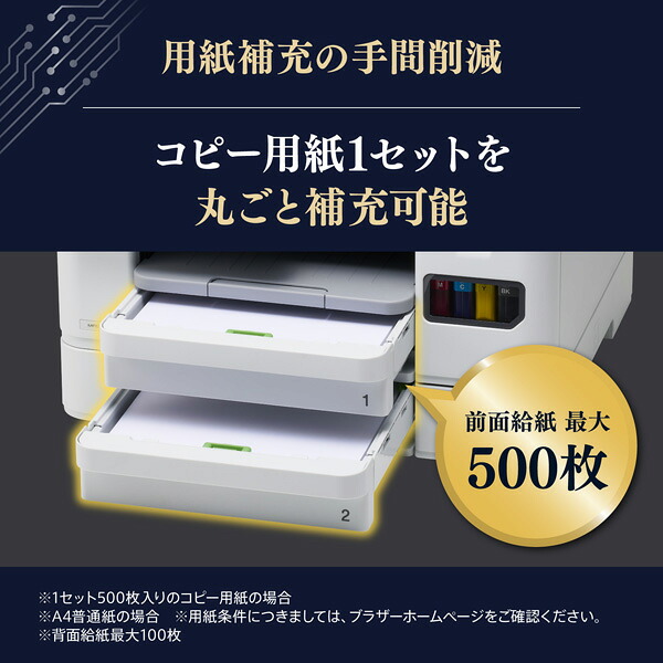 プリンターブラザーA4ビジネスインクジェット複合機MFC-J5115NコピープリントスキャンFAX自動両面印刷Wi-Fi簡単設定