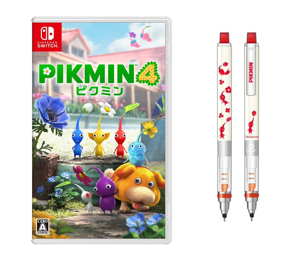 【セット商品】Pikmin 4 ＋クルトガ 赤ピクミン