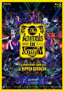 The Animals in Screen 4-15TH ANNIVERSARY SHOW 2023 at NIPPON BUDOKAN-(通常盤 Blu-ray)画像