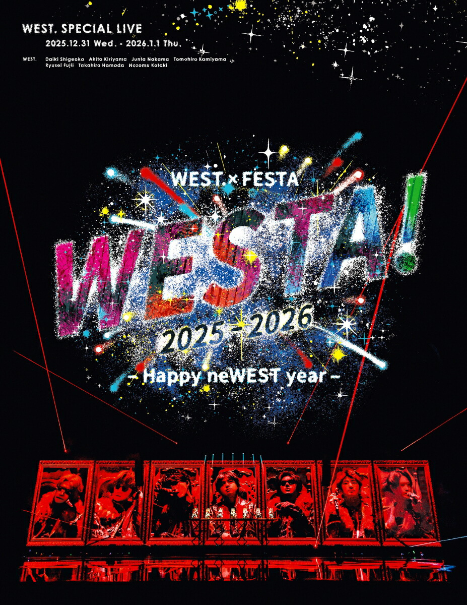 WEST. SPECIAL LIVE『WESTA!』2025-2026(DVD初回盤)