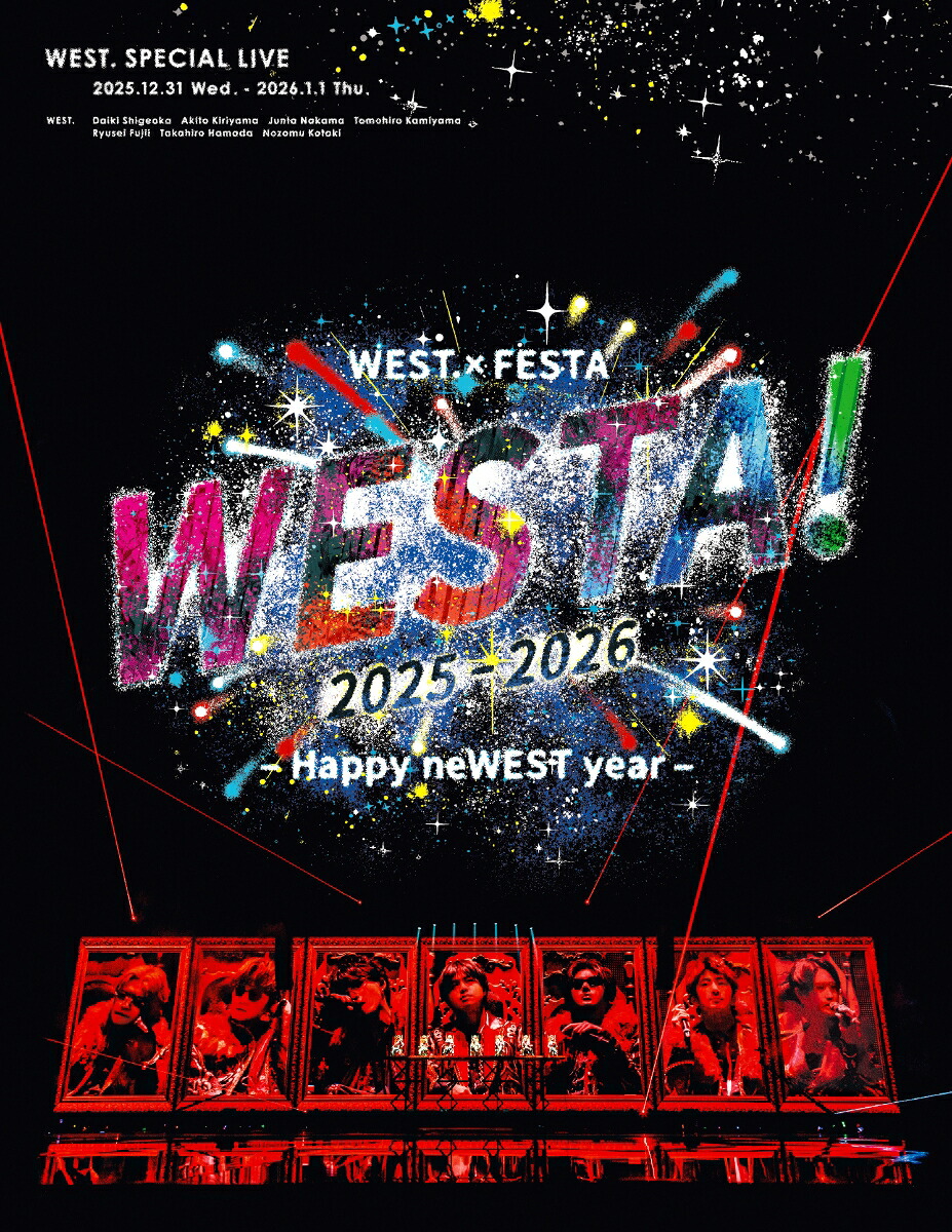 WEST.SPECIALLIVE『WESTA!』2025-2026(DVD初回盤)[WEST.]
