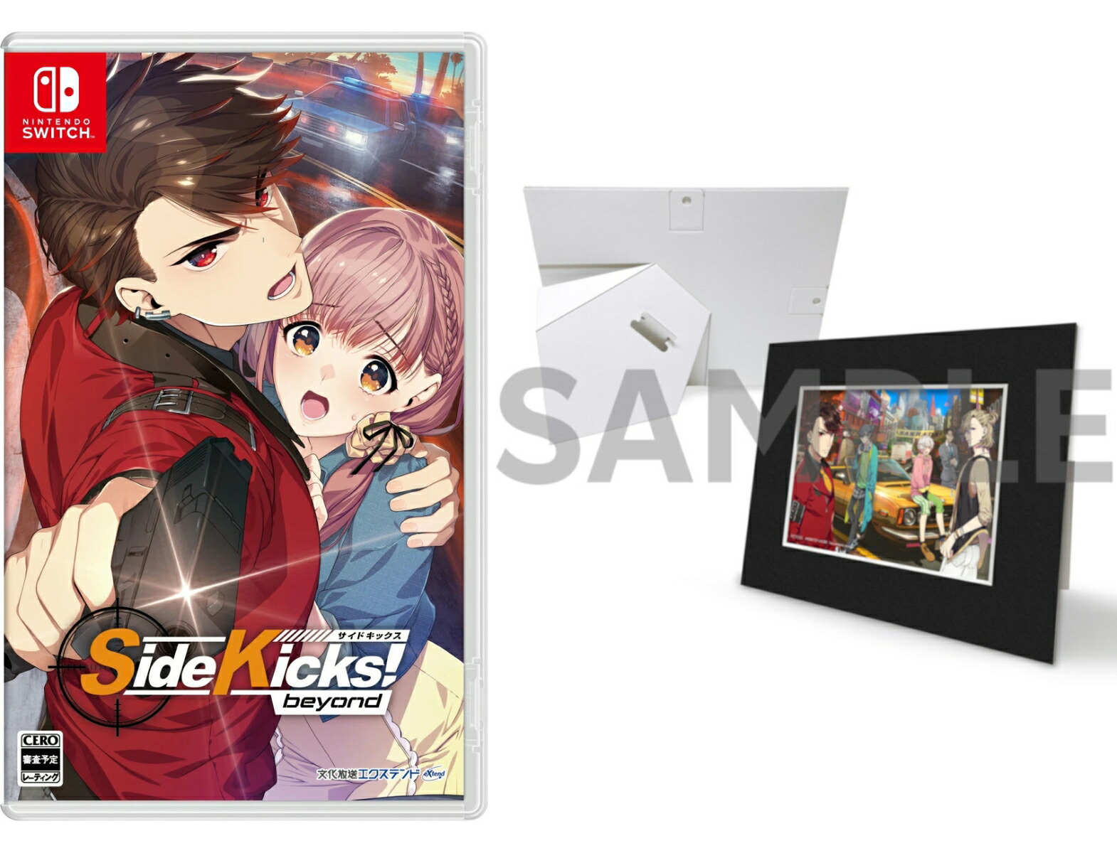 【楽天ブックス限定特典+特典】Side Kicks! beyond(L判キャラファインマット（キービジュアル ver.）+【予約外付特典】「Side Kicks! beyond」L版ブロマイド（全7種ランダム：イノリ/チカ/ヒバリ/シシバ/リコ/タテワキ/ノラ）)画像