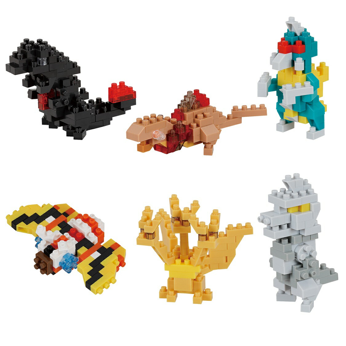 マイクロブロックで作ったオリジナルのメカゴジラです全長24cm。NO181 セール特価 マイクロブロックで作ったオリジナルのメカゴジラ