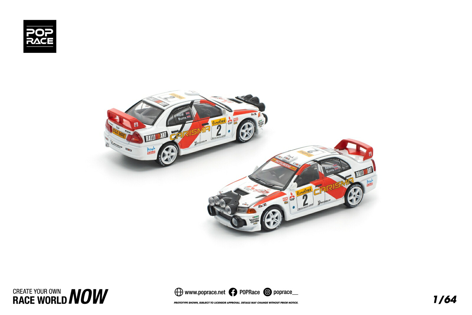 楽天市場】【2】 CM's 1/64 ラリーカーコレクション SS.2 三菱編
