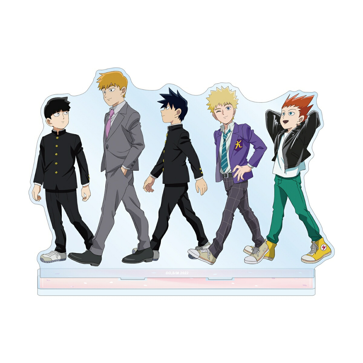 モブサイコ100 3描き下ろし 集合 歩みver. BIGアクリルスタンド画像