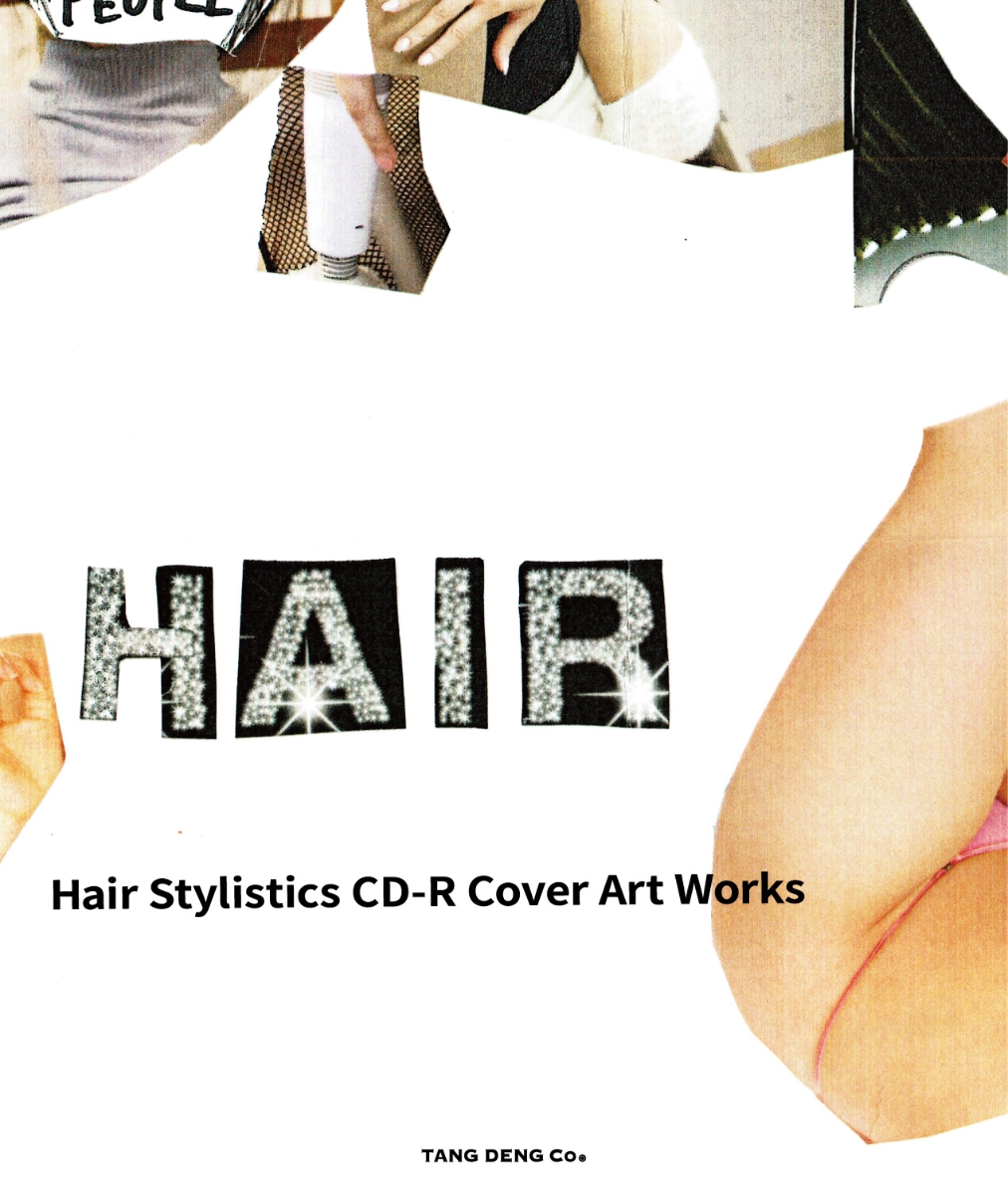”Hair Stylistics CD-R Cover Art Works” BOOK WITH CD ”BEST!”画像