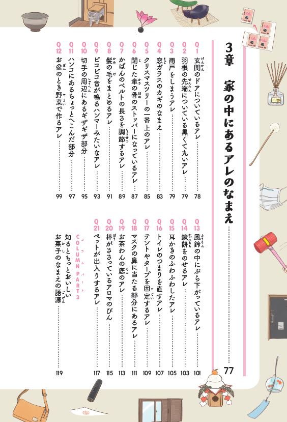 まだある！！アレにもコレにも！モノのなまえ事典（単行本273）[杉村喜光]
