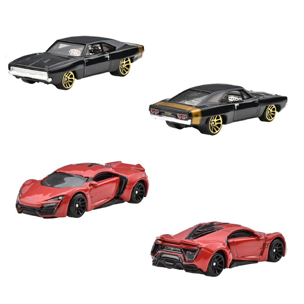 ホットウィール(HotWheels)ワイルド・スピード10カーパック乗り物おもちゃミニカー3歳からマルチHVX27