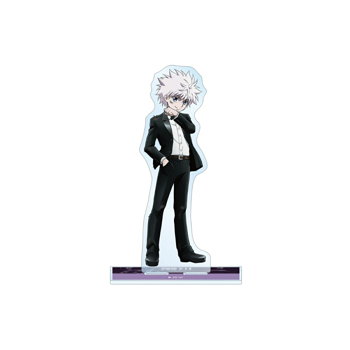 HUNTER×HUNTER描き下ろし キルア スーツ(戦闘後)ver. 特大アクリルスタンド画像