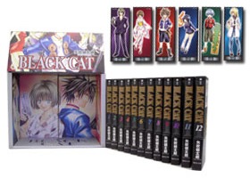 BLACK CAT 文庫版 コミック 全12巻 完結セット （化粧ケース入り）画像