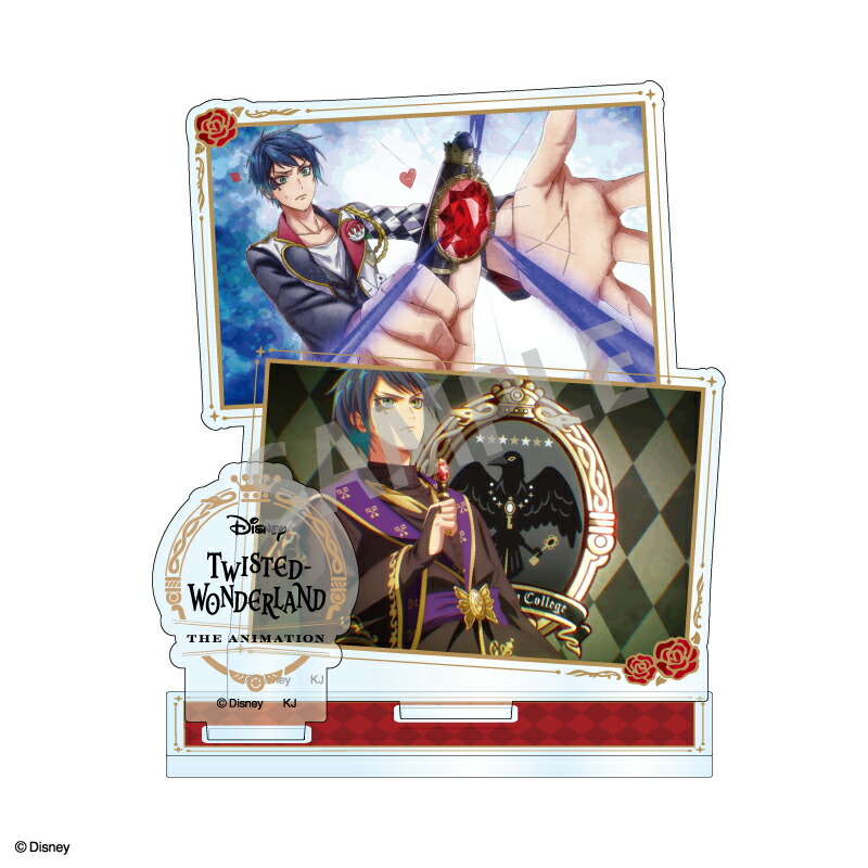 ディズニー ツイステッドワンダーランド ザ アニメーション 名場面アクリルスタンド　デュース・スペード画像