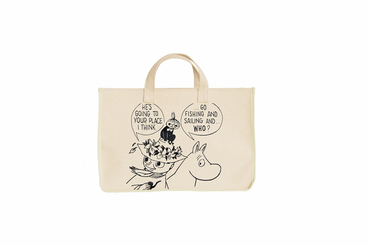 MOOMIN収納トートバッグBOOKスクエアタイプ（［バラエティ］）