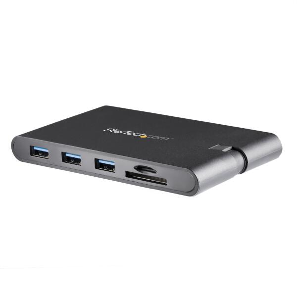 ブックス: USB Type-Cドッキングステーション HDMI ／ VGA 3x USB 3.0 SD & micro SD カードスロット USB PD 3.0 本体にケーブル収納可 - StarTech.com - 0065030879170 : PCソフト・周辺機器