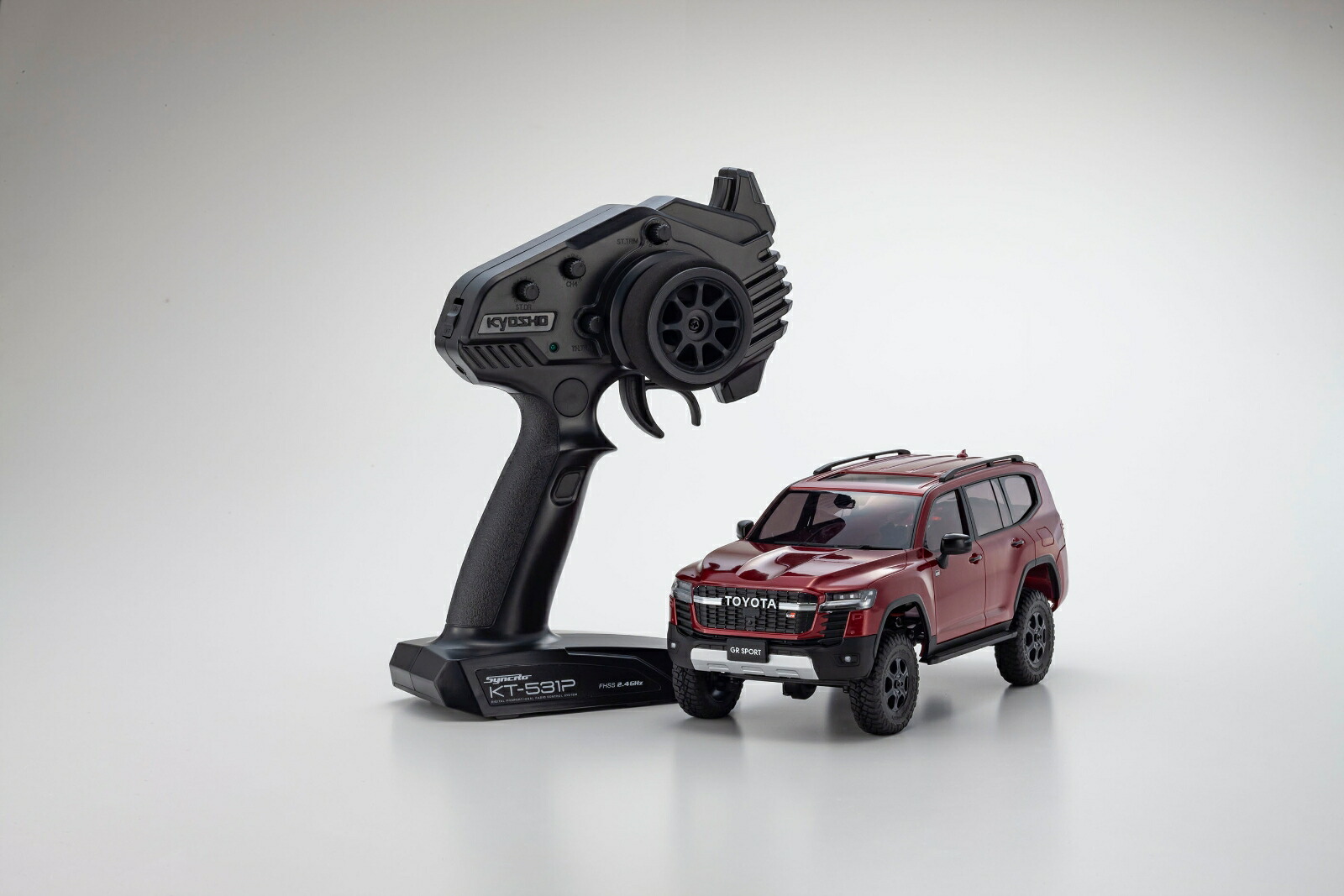 ミニッツ オーバーランド トヨタ ランドクルーザー   専用タイヤ付き 京商 ラジコン ミニッツ オーバーランド ランドクルーザー