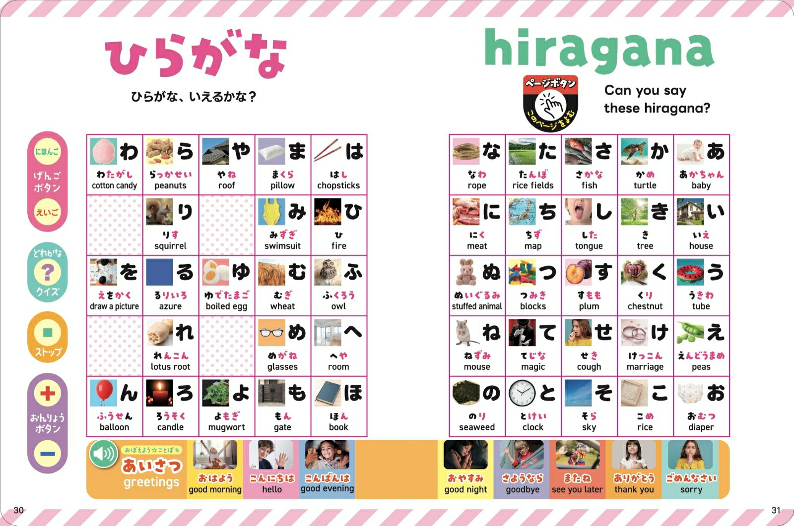 押すだけで日本語と英語が聞ける！はじめてのことばずかん600