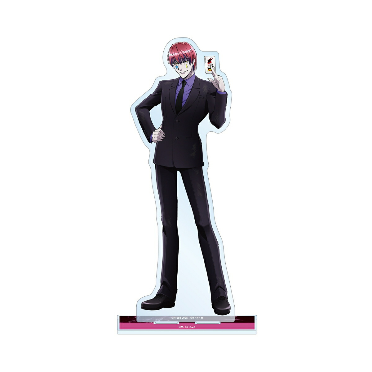 HUNTER×HUNTER描き下ろし ヒソカ スーツ(戦闘後)ver. 特大アクリルスタンド画像