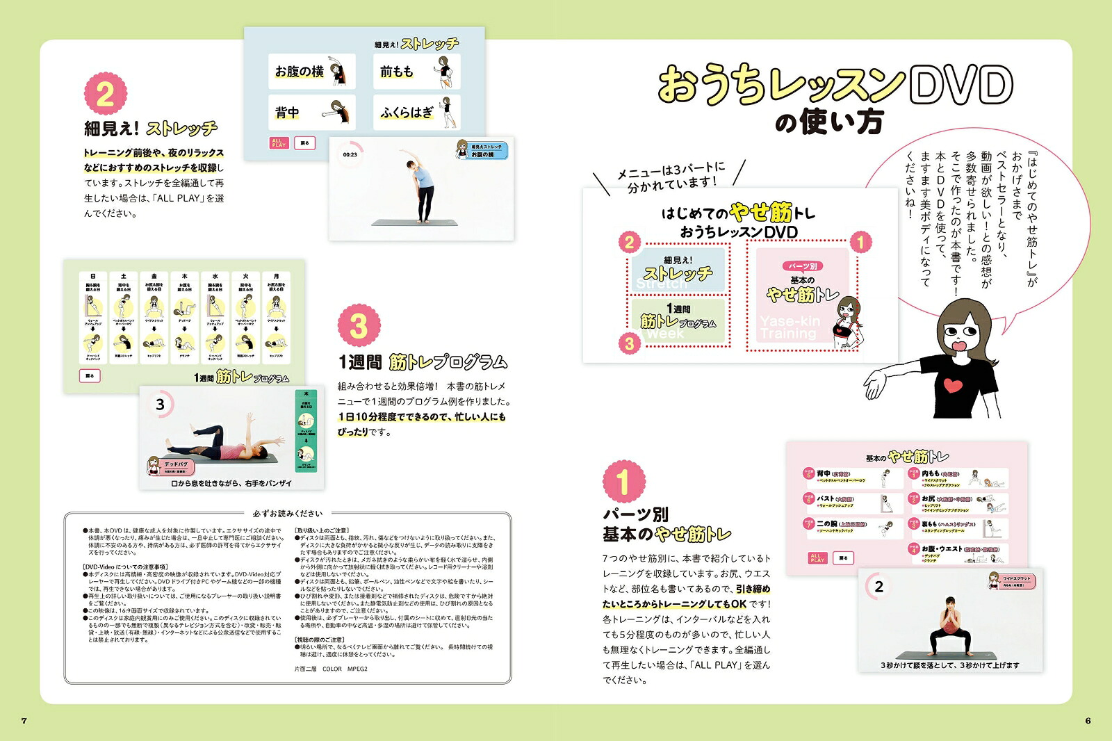 はじめてのやせ筋トレおうちレッスンDVD[とがわ愛]