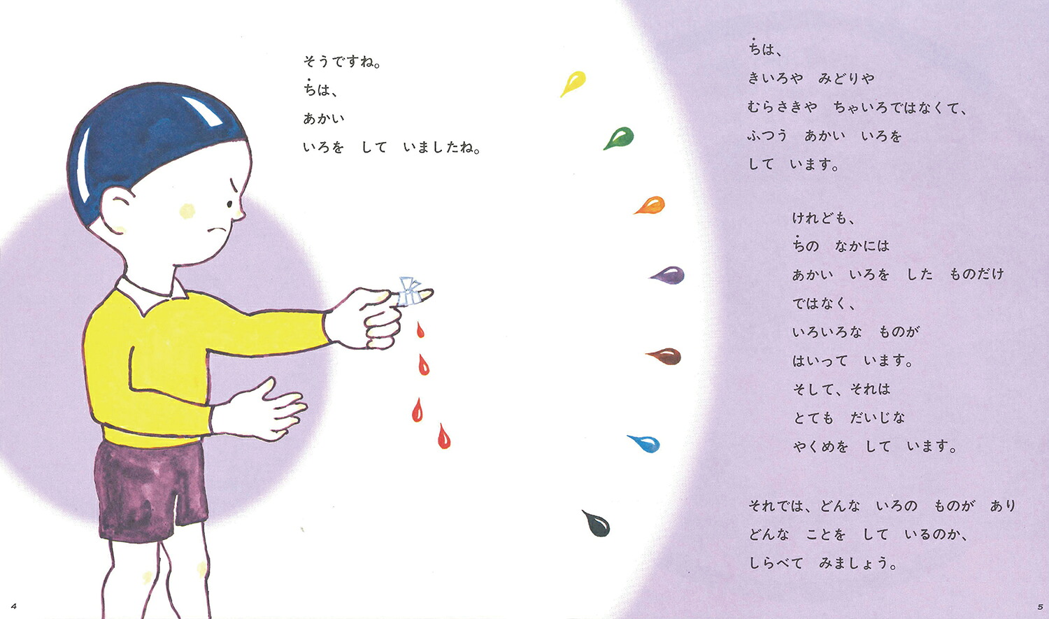 あかしろあおいち（かこさとし・からだの本）[かこさとし]