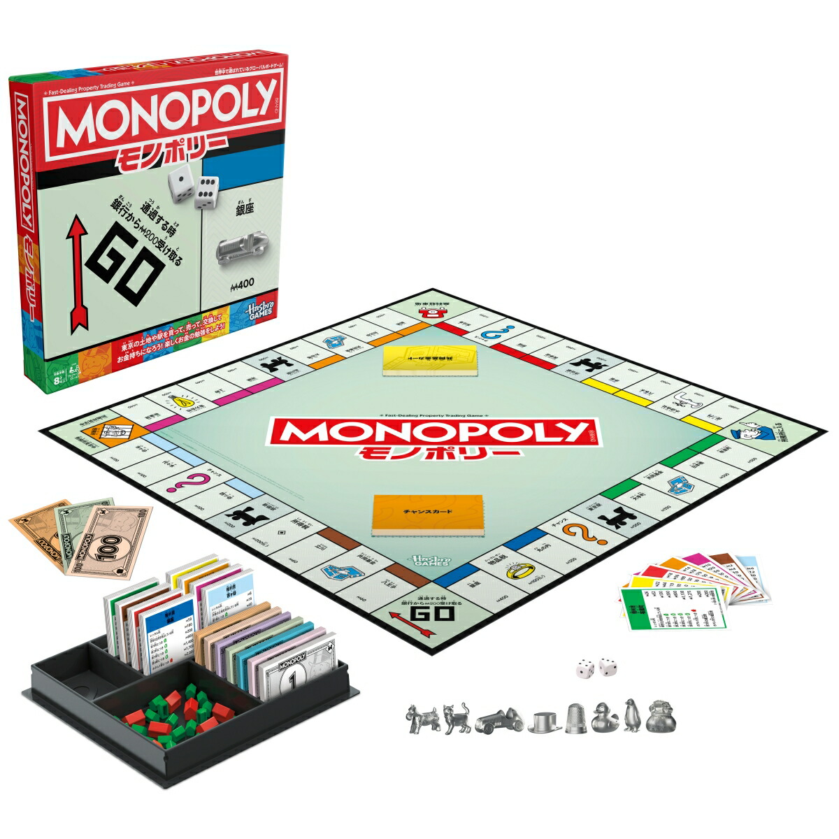 楽天市場】モノポリー クラシック リニューアル 東京の地名 ボード