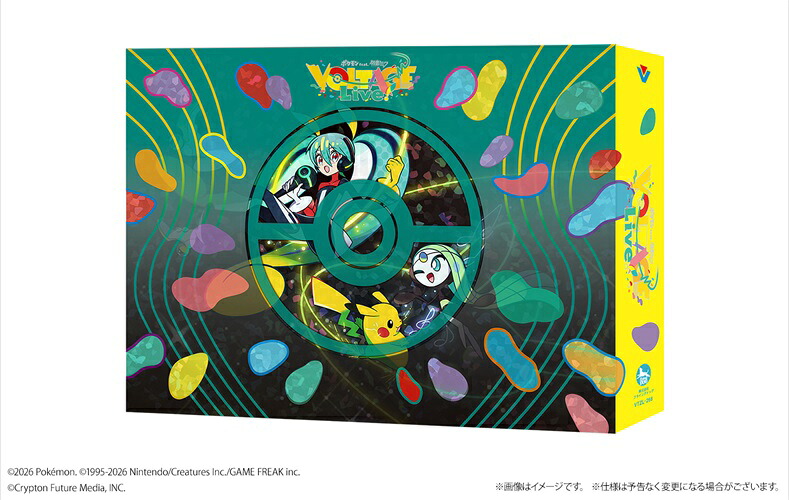 「ポケモンfeat.初音ミクVOLTAGELive！」Blu-ray特装盤【Blu-ray】[ポケモンfeat.初音ミク]