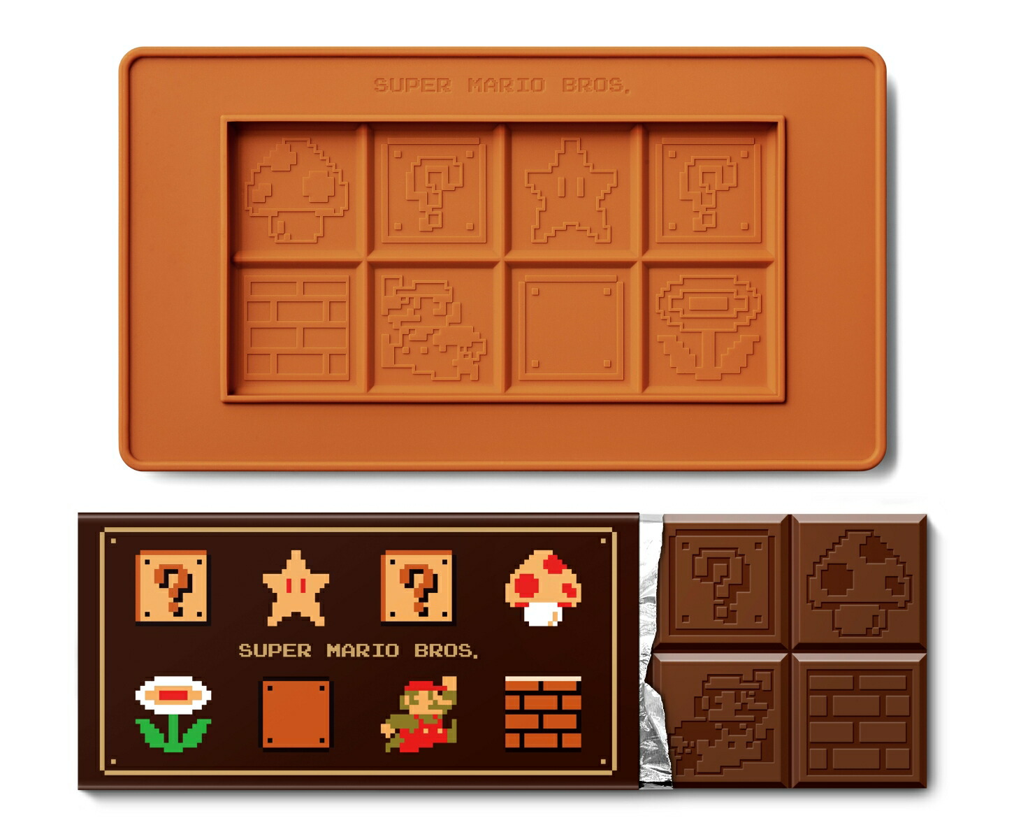 楽天ブックス スーパーマリオ ホーム パーティ 板チョコトレー 8 Bit マリオ 玩具 ゲーム