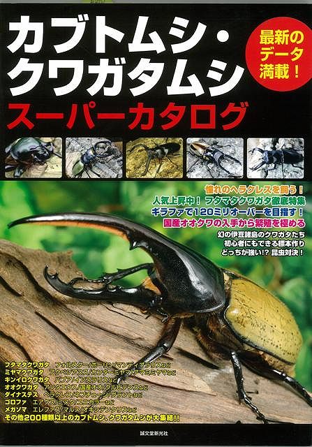 楽天ブックス バーゲン本 カブトムシ クワガタムシスーパーカタログ カブクワ編集チーム 本