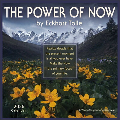 楽天ブックス The Power of Now 2026 Wall Calendar A Year of Inspirational
