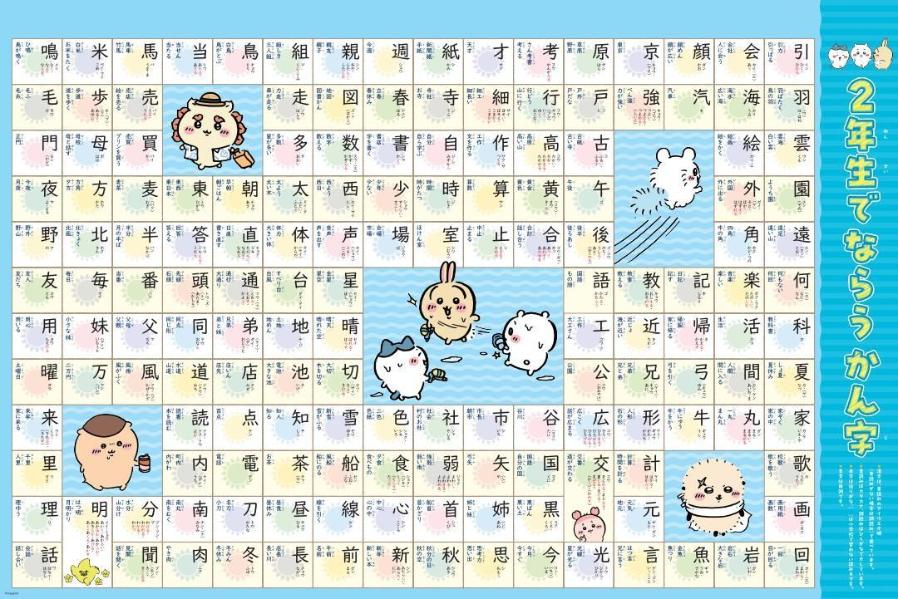 ちいかわ夏休みドリル小学2年生[ナガノ]