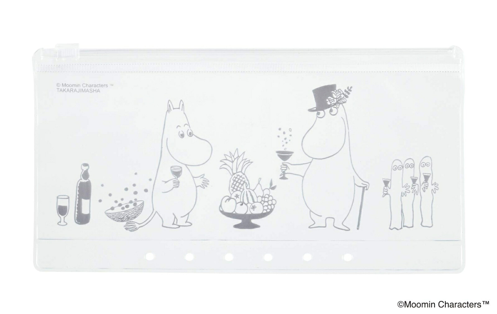 MOOMINお金が貯まるマルチポーチBOOKpartyver.