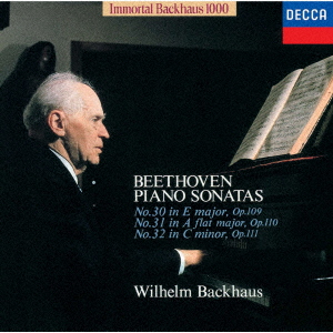 ベートーヴェン:ピアノ・ソナタ第30・31・32番画像
