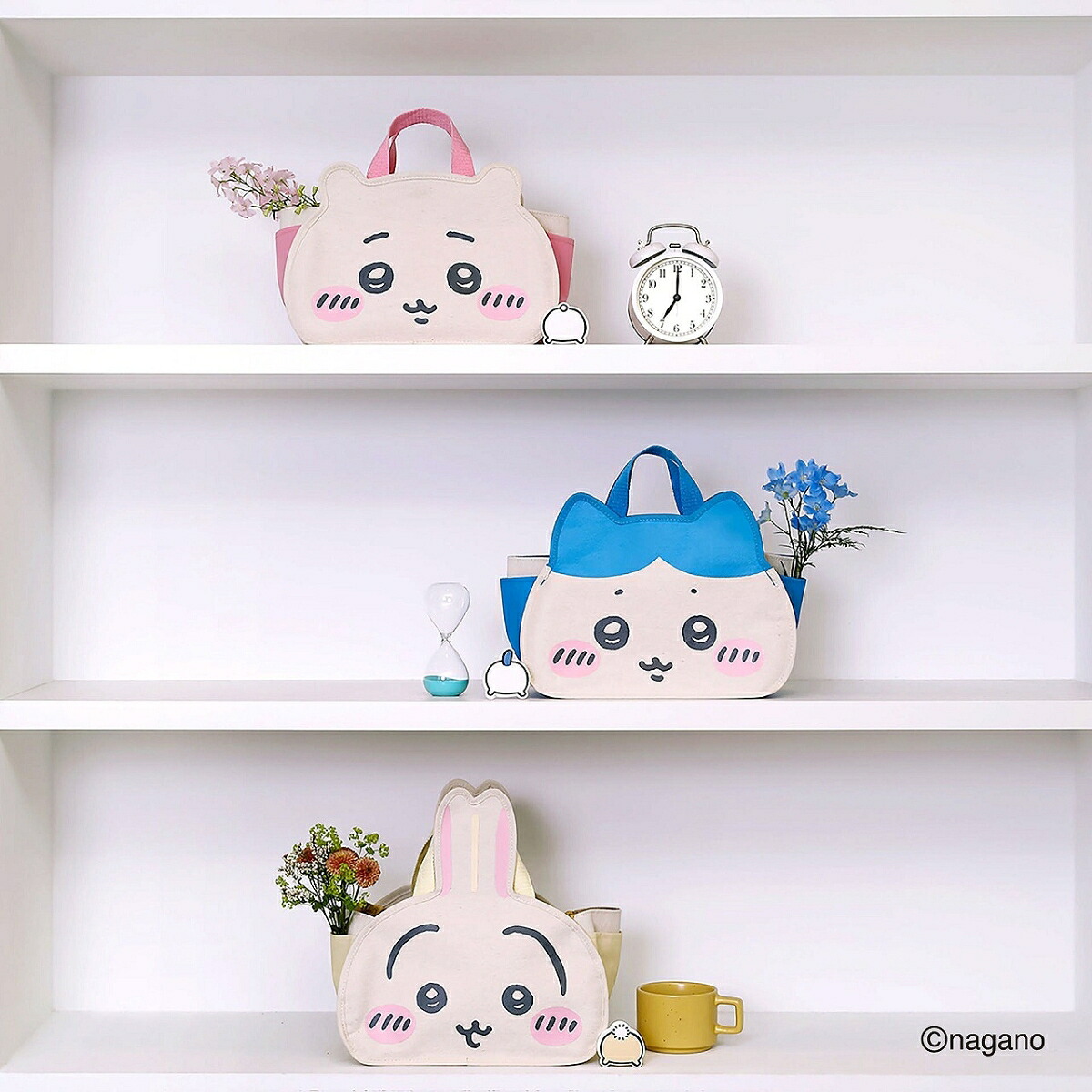 CHIIKAWAINTERIORTOTEBAGBOOKハチワレver.