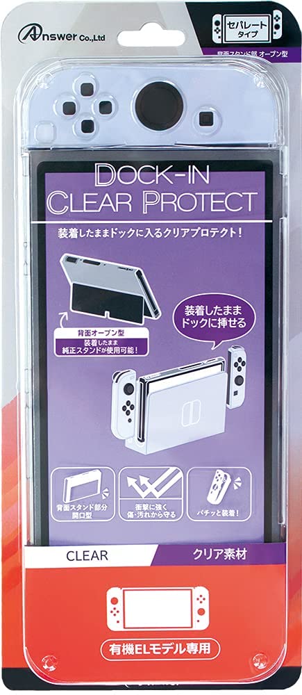 Dock in Clear Protect for Switch OLED Models Nintendo Switch