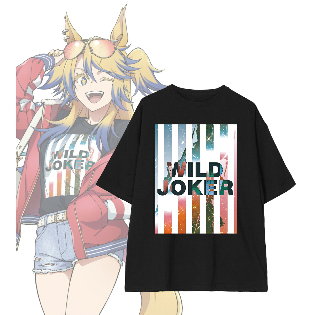 アニメ『ウマ娘 シンデレラグレイ』オベイユアマスター 着用BIGシルエットTシャツ POP UP SHOP in マルイユニセックス(サイズ/XL)画像