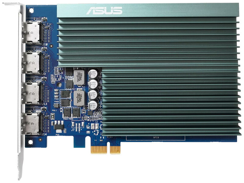 ブックス: NVIDIA GeForce GT730 2GB GDDR5 HDMI4ポート グラフィックスカード - ASUS TeK - 0195553369411 : PCソフト・周辺機器