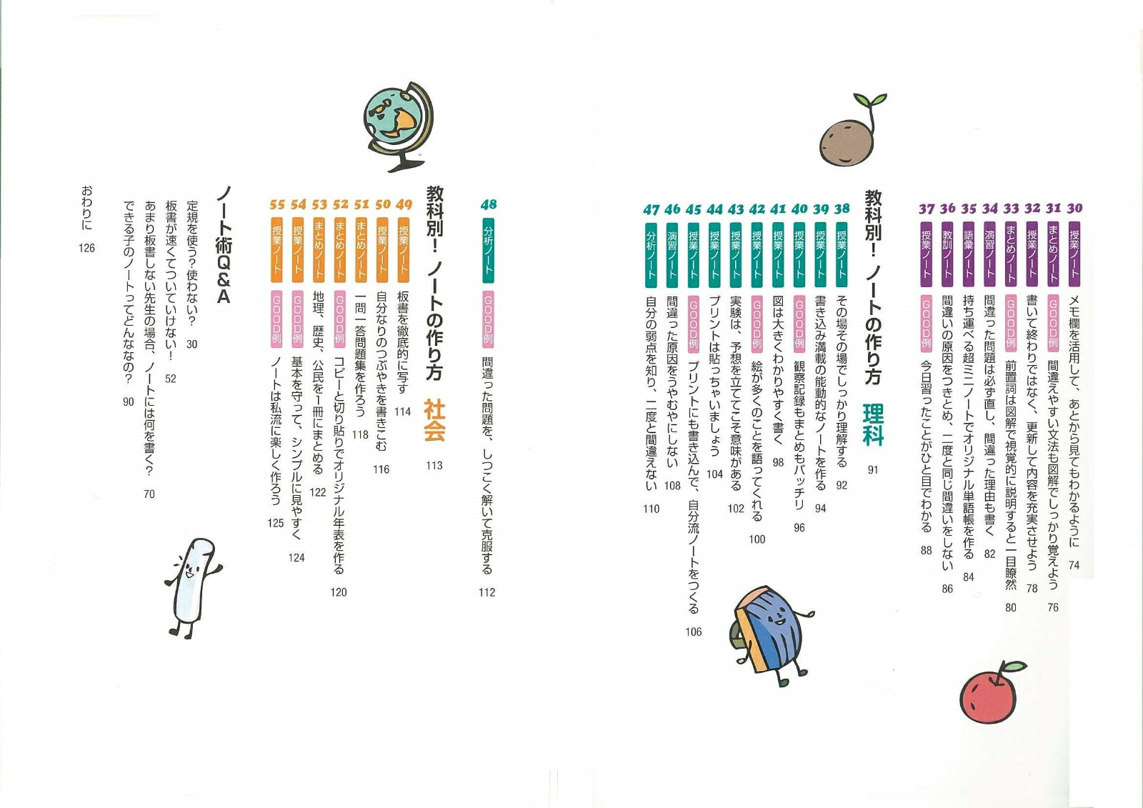 楽天ブックス 中学生の成績が上がる 教科別 ノートの取り方 最強のポイント55 小澤 淳 本