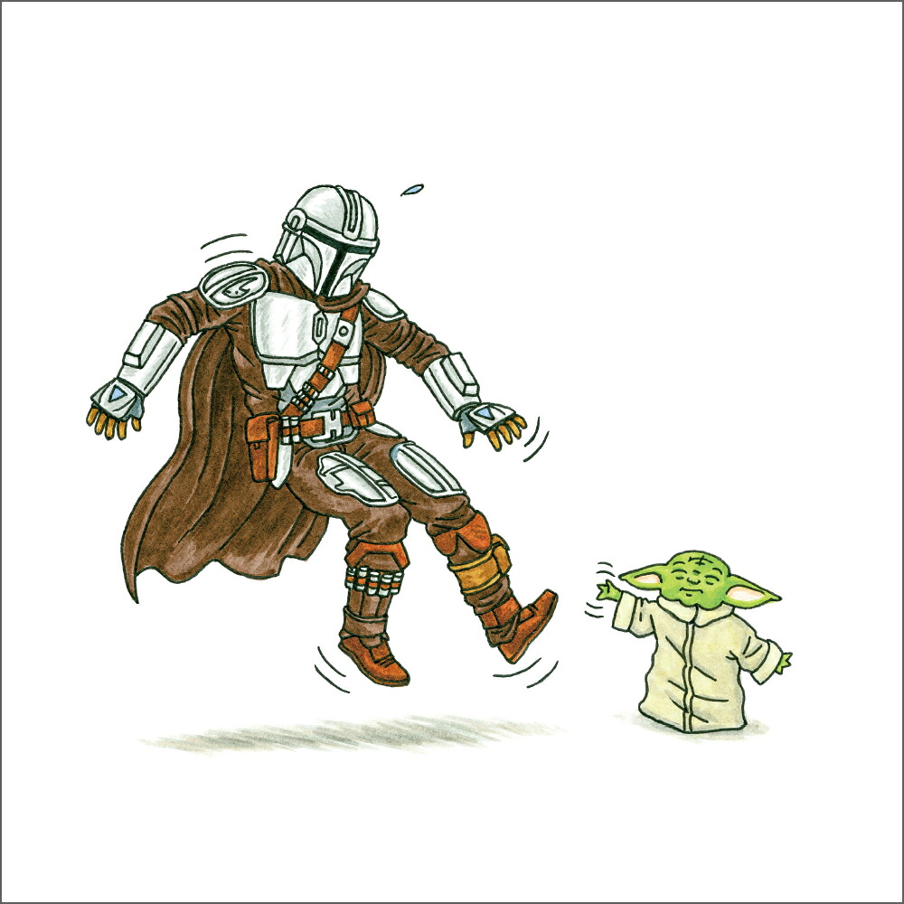 STARWARSマンダロリアンとグローグー[ジェフリー・ブラウン]