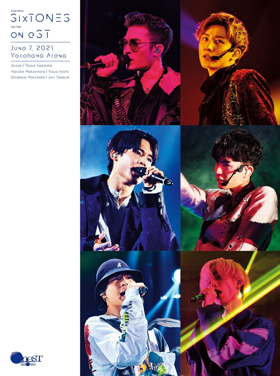 SixTONES live DVD 初回版 oneST tic-guinee.net