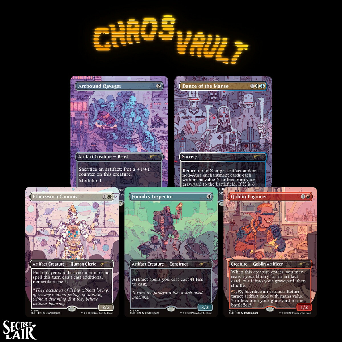 マジック：ザ・ギャザリング Secret Lair Chaos Vault: Commander Reinforcements Featuring: Deathburger【クレジットカード決済限定】画像
