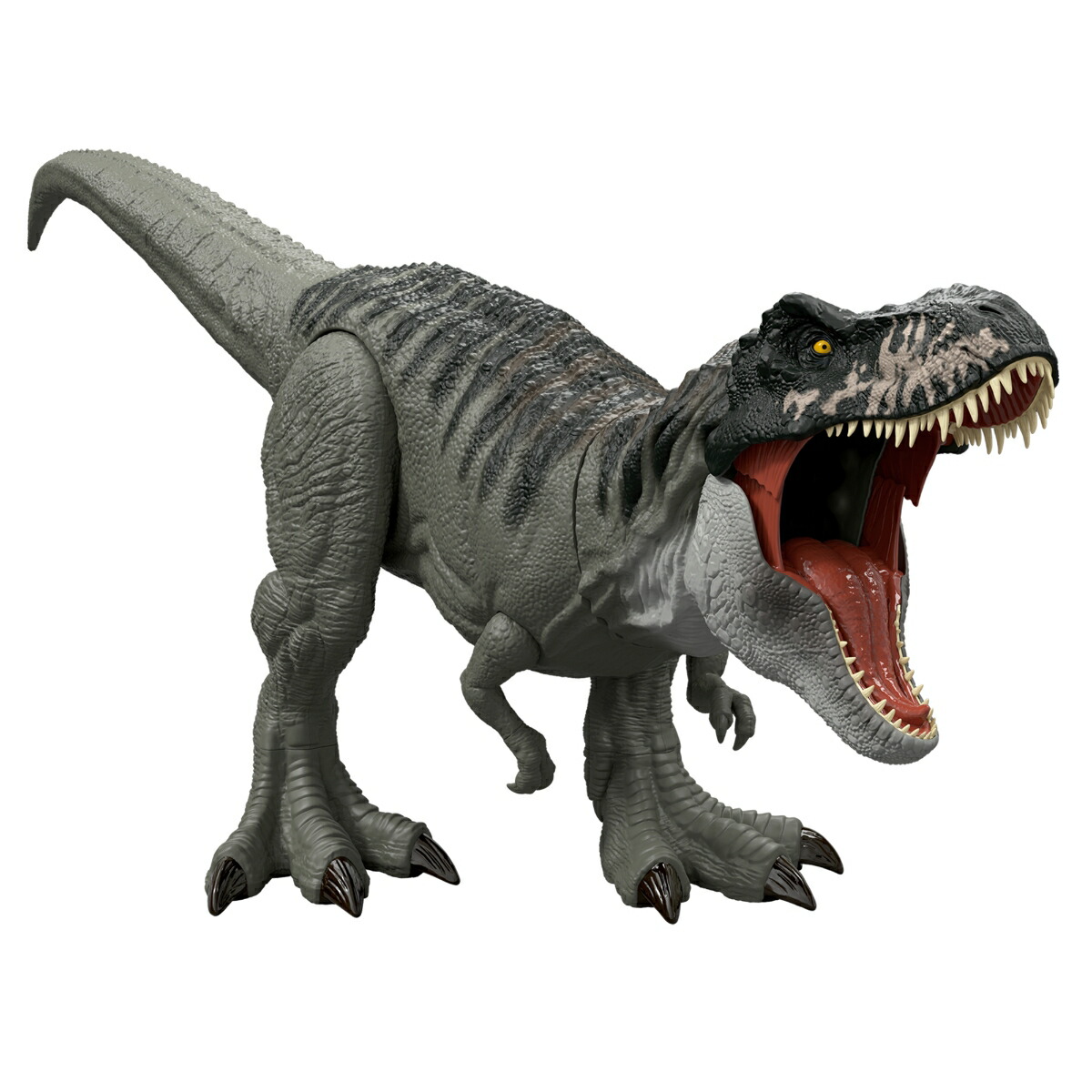 マテル ジュラシックワールド(JURASSIC WORLD) 　 スーパービッグ！T-レックス　 子供向けフィギュア 恐竜 おもちゃ 全長:約101cm 4歳から グリーン JGB52画像