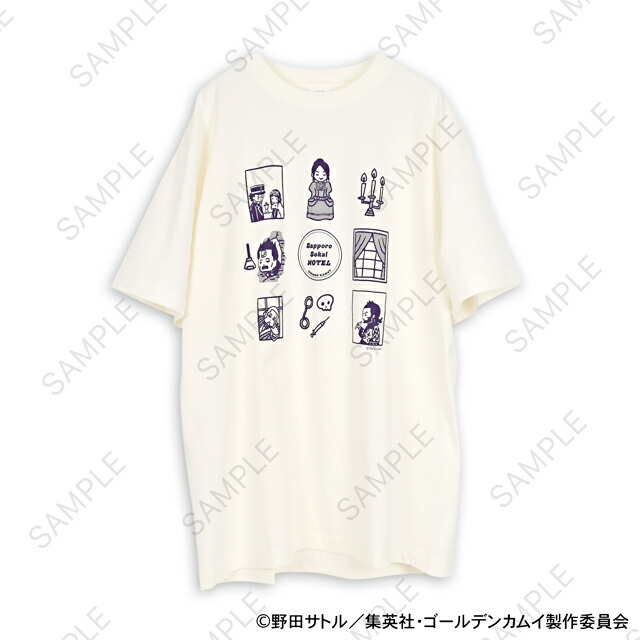 ゴールデンカムイ ビィズニィズ クルーネックTシャツB（札幌世界ホテル）画像