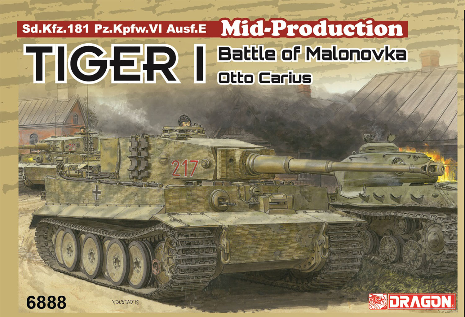 ブックス: 1/35 WW.II ドイツ軍 ティーガー I型 中期型 マリナーファの戦い オットー・カリウス搭乗車 マジックトラック/アルミ砲身/3Dプリントマズルブレーキ付属 豪華セット 【DR6888SP】 (プラスチックモデルキット) - 玩具 - 4545782099515 : ゲーム