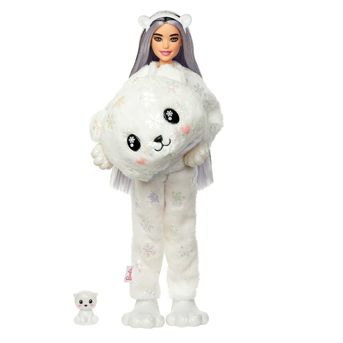 バービー(Barbie)キュートアップ！きぐるみバービーしろくま【着せ替え人形】【3才~】HJL64