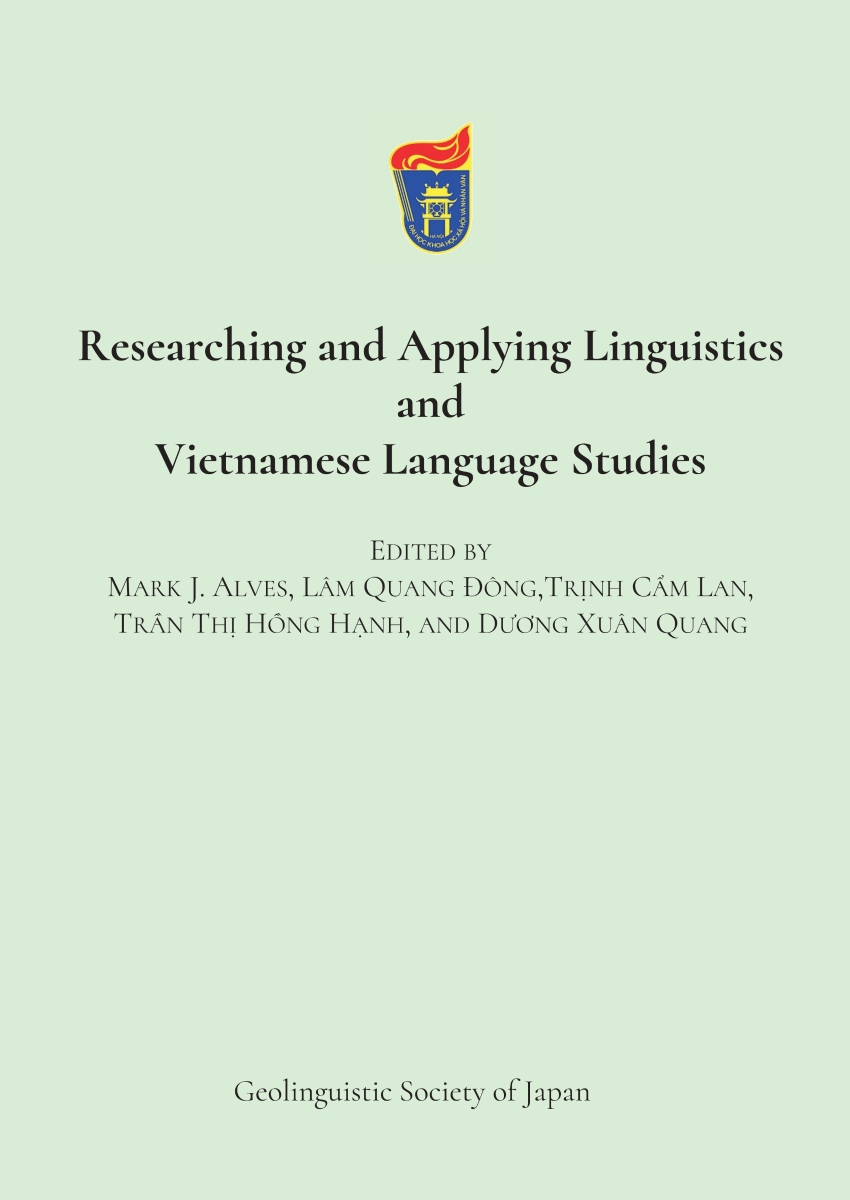 【POD】Researching and Applying Linguistics and Vietnamese Language Studies画像