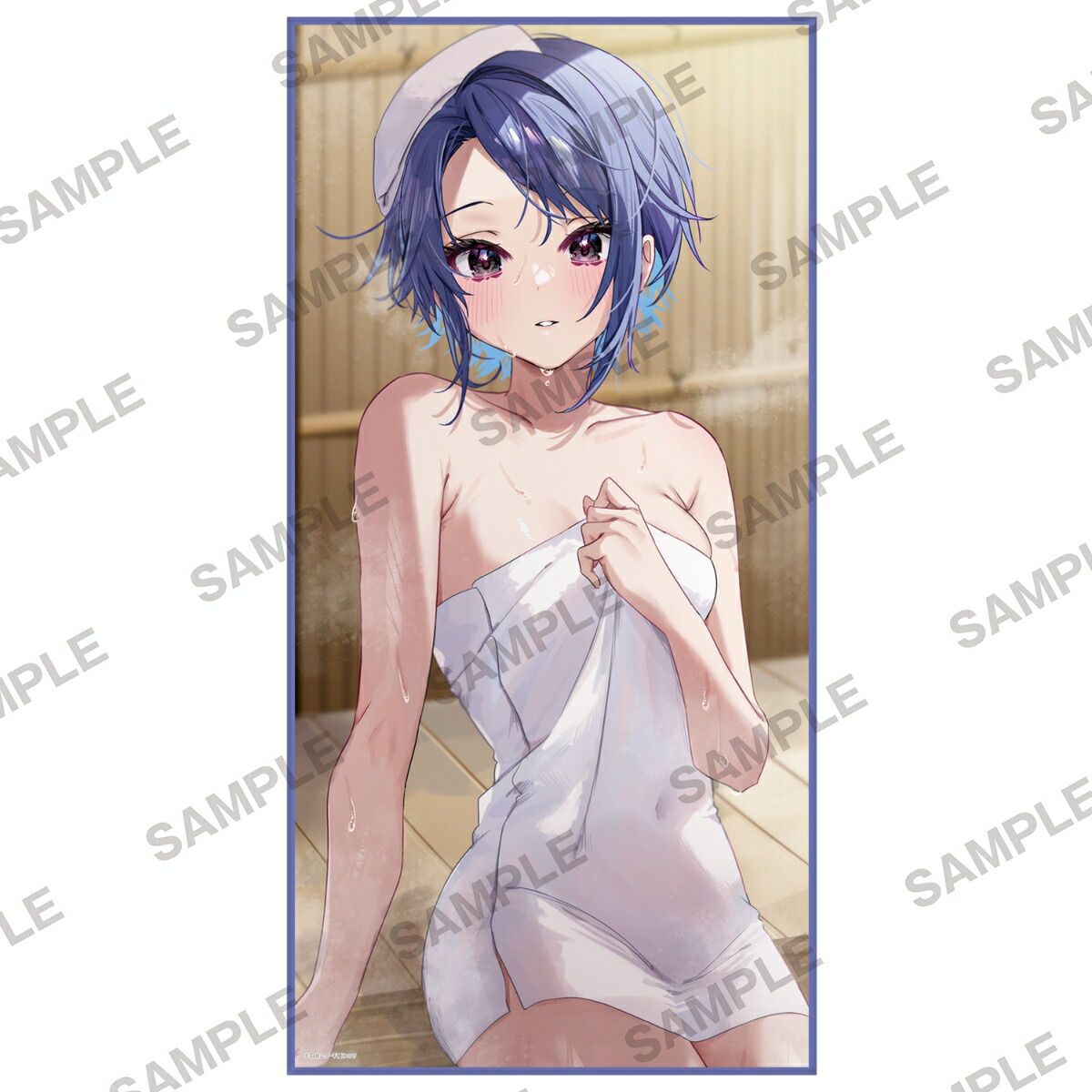 【グッズ】ファンタジア文庫　おでかけフェア　『じつは義妹でした。』姫野晶　描き下ろしマイクロファイバービッグタオル画像