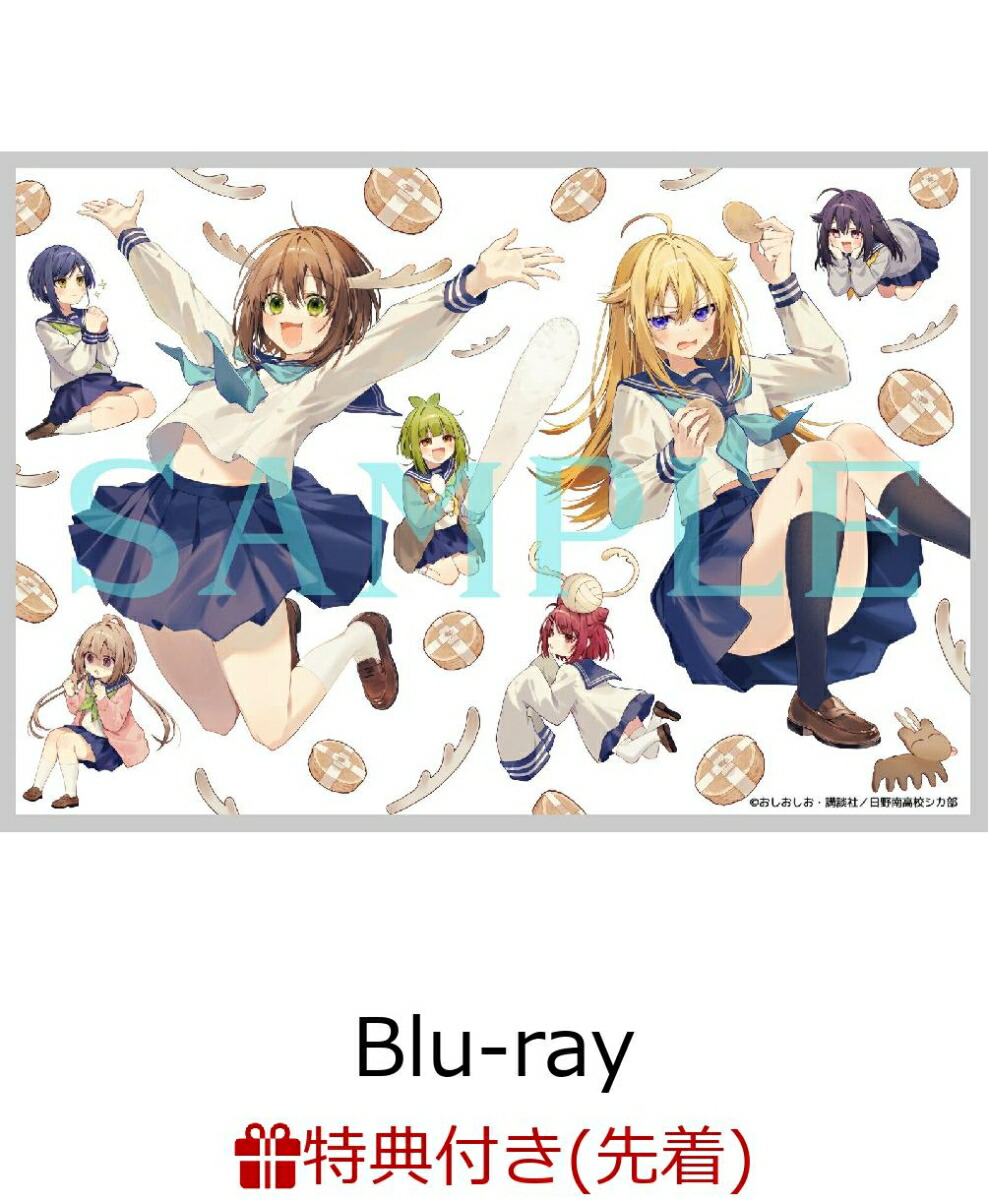 ブックス: 【先着特典】しかのこのこのここしたんたん Blu-ray BOX【Blu-ray】(「鹿出没注意」ダイカットステッカー) - おしおしお - 2100013979565 : DVD