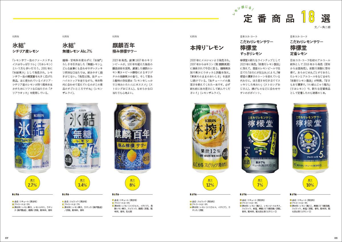知れば知るほどおいしい！レモンサワーを楽しむ本[レモンザムライ]