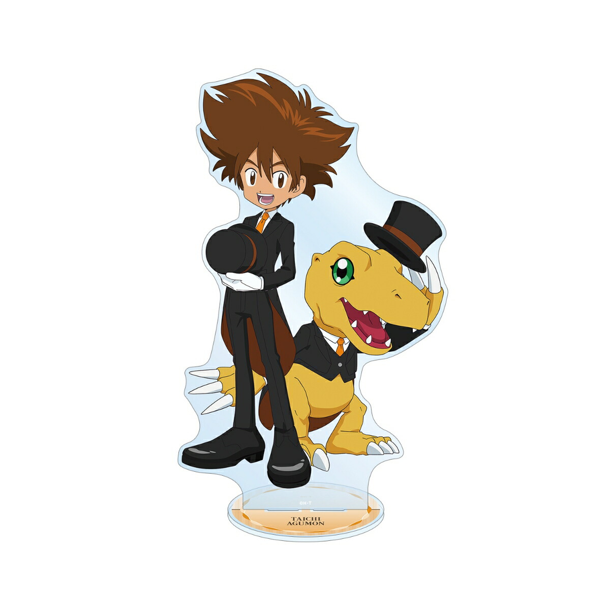 デジモンアドベンチャー描き下ろし 八神太一&アグモン メイド&執事ver. 特大アクリルスタンド画像