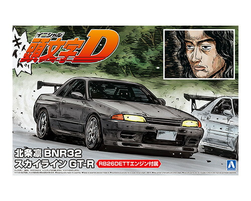 1/24 『頭文字D』 北条凛 BNR32 スカイラインGT-R 【No.4】 (プラモデル)画像
