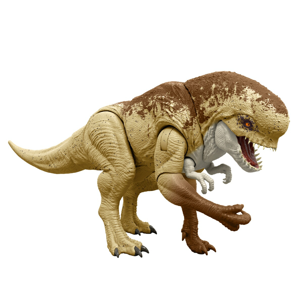 マテルジュラシックワールド(JURASSICWORLD)バトルアクション！ほえるディストータス・レックス子供向けフィギュア恐竜おもちゃ全長:約50cm4歳からブラウンJGB58